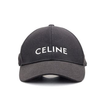 celine logo baseball cap